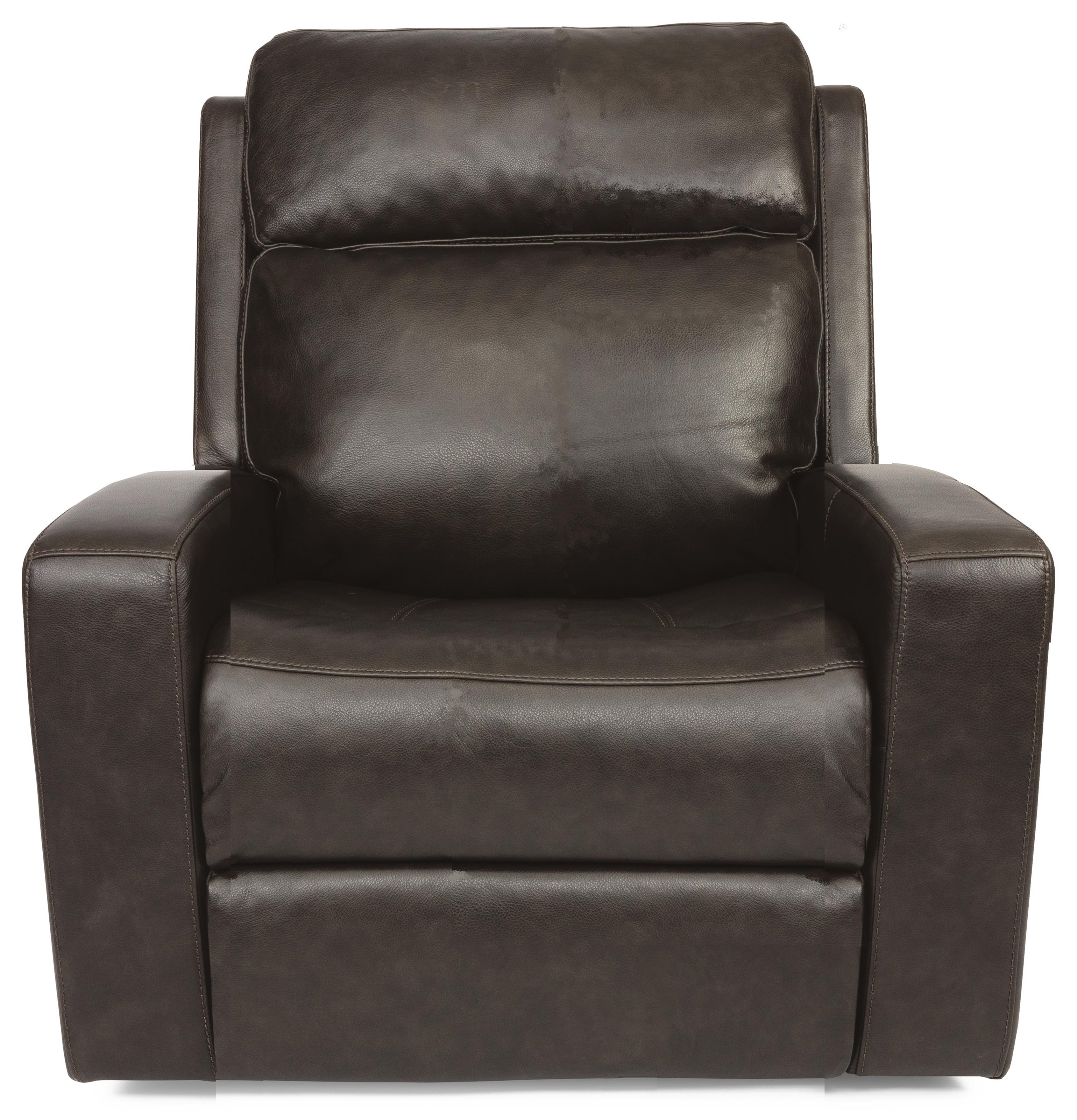 Flexsteel Knox Power Headrest Gliding Recliner with USB Port Crowley